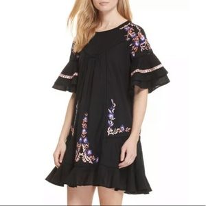 Free People Pablo Embroidered Dress